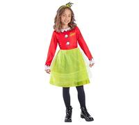 Smiffys Dr Seuss The Grinch Santa Girls Costume