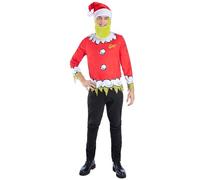 Smiffys Dr Seuss The Grinch Santa Kit