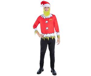Smiffys Dr Seuss The Grinch Santa Kit
