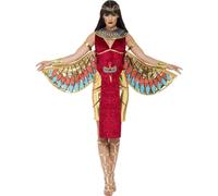 Smiffy's Costume déesse égyptienne – robe, ailes, col et tiare – Halloween