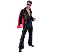Smiffys Elvis Black Rhinestone Costume