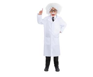 Smiffys Ensemble Albert Einstein, Perruque, lunettes, moustache adhésive et cravate Halloween