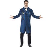 Smiffys - Ensemble de costume "Duke Of The Manor" pour homme SM1917 (M) (Bleu/Noir)