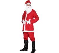 Smiffys - Ensemble de costume pour homme - design de Noël SM796 (M) (Rouge/Blanc)