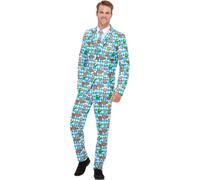 Smiffys - Ensemble de costume pour homme SM1763 (XL Regular) (Bleu)