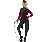 Smiffys - Ensemble de déguisement pour femme SM1399 (M) (Rouge/Noir)