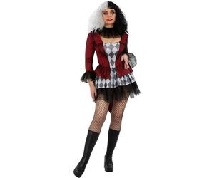 Smiffys Evil Jester Costume