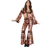Smiffys Fever 60s Vintage Crochet Costume