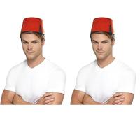 Smiffy's Fez Hat (Lot de 2)
