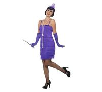 Smiffy's Déguisement Flapper Violet Taille S