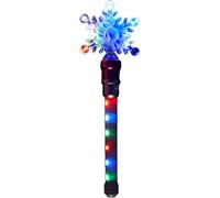 Smiffys - Flocon de neige - Baguette magique lumineuse SM2830 (Taille unique) (Coloré)