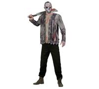Smiffys Friday the 13th, déguisement de Jason Voorhees, Veste avec haut intégré et masque de hockey