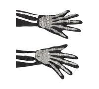 Smiffys Gants de squelette, adulte Halloween, Carnaval