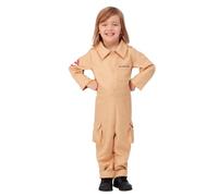 Smiffys Ghostbusters Toddler Costume All In One with Printed Proton Pack, Officially Licensed Ghostbusters Classic 1984 Fancy Dress, Toddler Dress Up Costumes