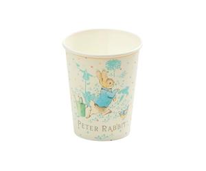 Smiffys Gobelets festifs de déco de table classique Peter Rabbit x 8, 9 onces/266 ml