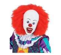 Smiffys IT The Movie, masque de Pennywise, Tête entière, latex