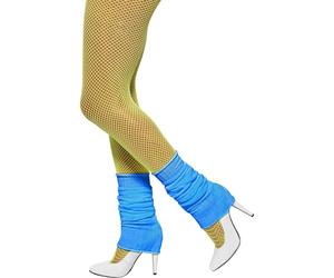 Smiffys Jambières, bleu fluo Halloween