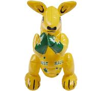 Smiffy's Kangourou gonflable Jaune avec imprimé Australie Halloween – Carnaval