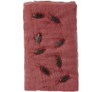 Smiffys Kit de linge effrayant cafard, avec 8 insectes, 4,5 m x 61 cm de drapage Halloween