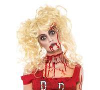 Smiffys Kit de maquillage zombie comprend peinture du visage, capsules de sang et éponge Halloween