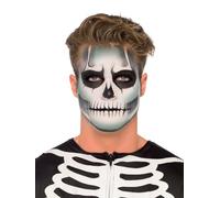 Squelette Peinture Visage Maquillage Kit Fluorescent Foncé Halloween Déguisement