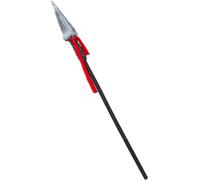 Smiffys Lance extensible de gladiateur 150 cm, 4 pièces, accessoires de déguisement historique, Noir