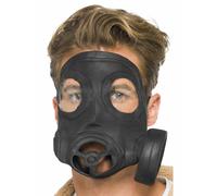 Smiffys Latex Gaz Masque Biohazard Soldat Adulte Halloween Accessoire Costume
