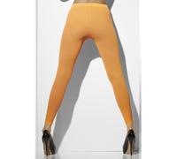 Smiffys Legging opaque, orange fluo