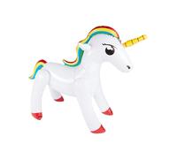 Smiffys Licorne gonflable, Blanc, 90 cm / 35 po Halloween