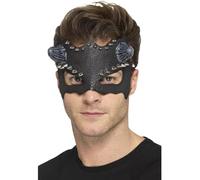 Smiffys Loup clouté, diable, Noir Halloween