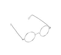 Smiffy's Lunettes de Père Noël – contours métalliques – argent – Halloween