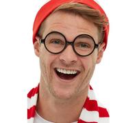 Smiffy's Lunettes sous licence officielle Où est Charlie Noir 52347 Taille unique