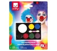 Smiffy's Palette maquillage Make-Up FX 7 couleurs Grease avec applicateur