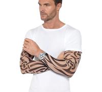 Smiffys Manches bras tatoués, motif coloré Halloween