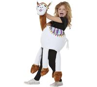 Smiffys Manège lama, Blanc, avec haut matelassé réglable