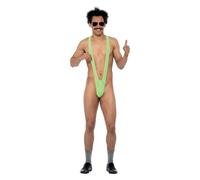 Smiffys Mankini de Borat, citron vert