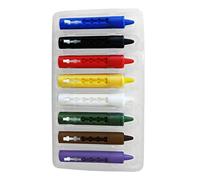 Smiffys Maquillage FX Smiffys, Crayons de maquillage, pliables, 8 dans un pack