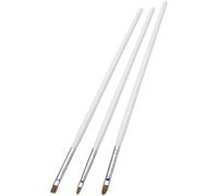 Smiffys Maquillage FX Smiffys Essentiel, Panoplie de pinceaux, Pack de 3 styles Halloween, Carnaval