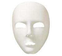 Smiffys Masque intégral viso, blanc