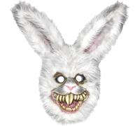 Smiffys - Masque '" 'Lapin blanc' - Hommes/femmes unie SM240 (Taille unique) (Blanc)