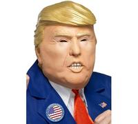 Smiffy's Masque Président – Latex tête complète couleur chair – Halloween, Carnaval