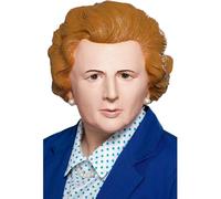 Smiffys Masque style Dame de fer, Marron