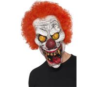 Smiffys - Masque "Twisted" - Hommes/femmes unie SM286 (Taille unique) (Rouge/Blanc)
