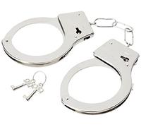 Smiffys Menottes en métal, avec clé Halloween