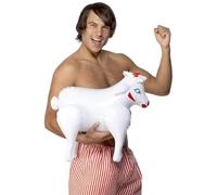 Smiffys Mouton gonflable, bêlement, 45cm/18in