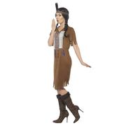 Smiffys Native American Inspired Warrior Princess Costume, (Size M)