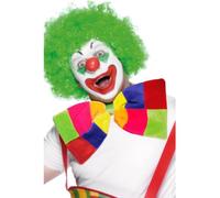 Smiffys Nœud papillon géant, couleurs claires assorties