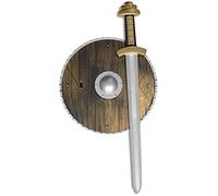 Smiffys Panoplie armes avec épée et bouclier, 39cm / 15in Halloween, Carnaval