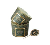 Smiffys Peaky Blinders Caissettes en Papier pour Muffin Cupcake et Drapeaux x8