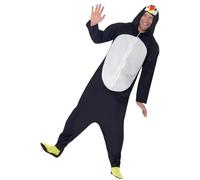 Smiffys Penguin Costume, tout en un avec capuche